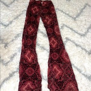 Tribal flare pants